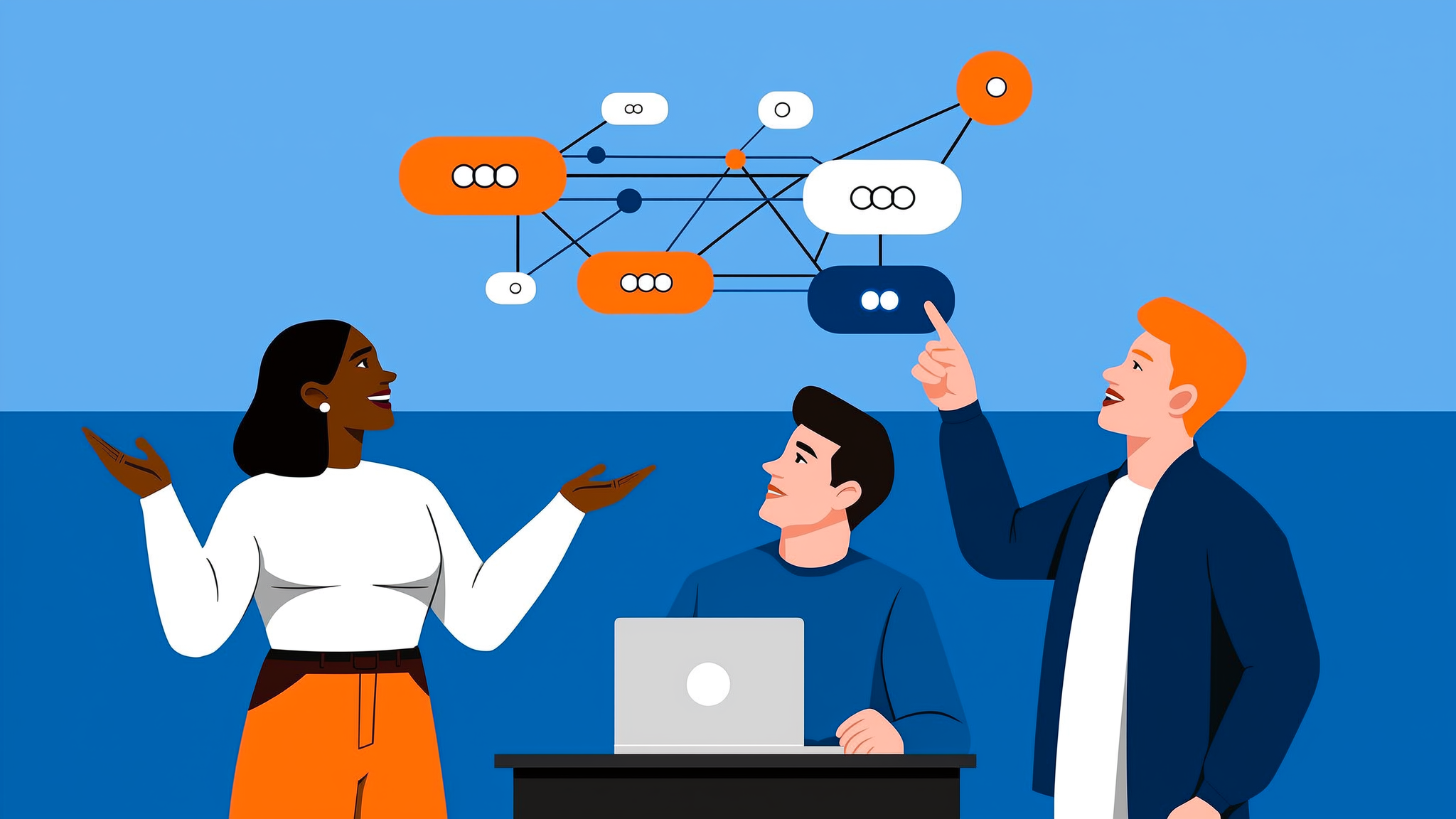 A professional illustration representing strategic Share of Voice and semantic authority in the 2026 AI search landscape.